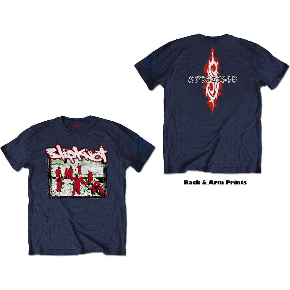 Slipknot 20th Anniversary - Red Jump Suits Mens T Shirt