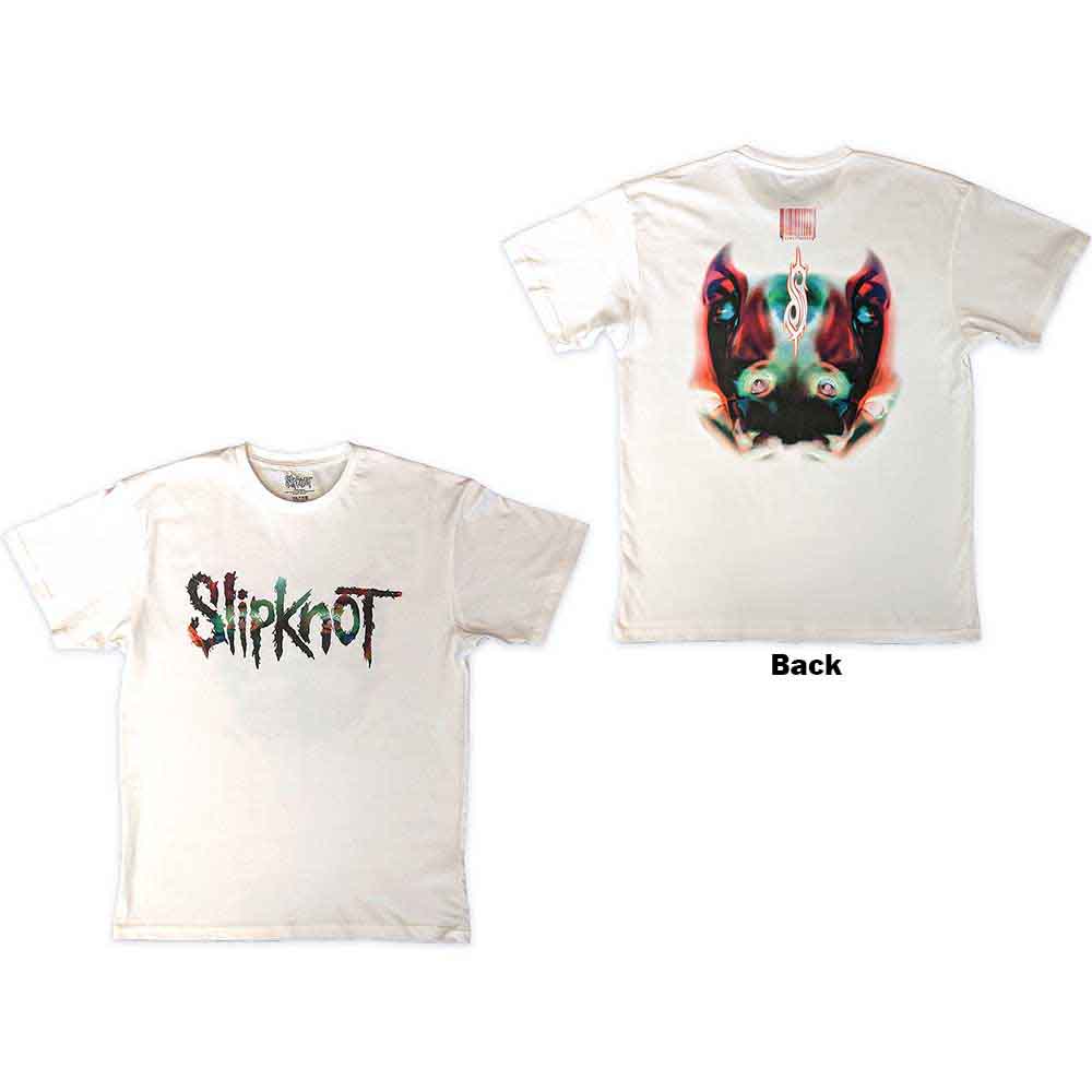 Slipknot Adderall Faceback Mens T Shirt