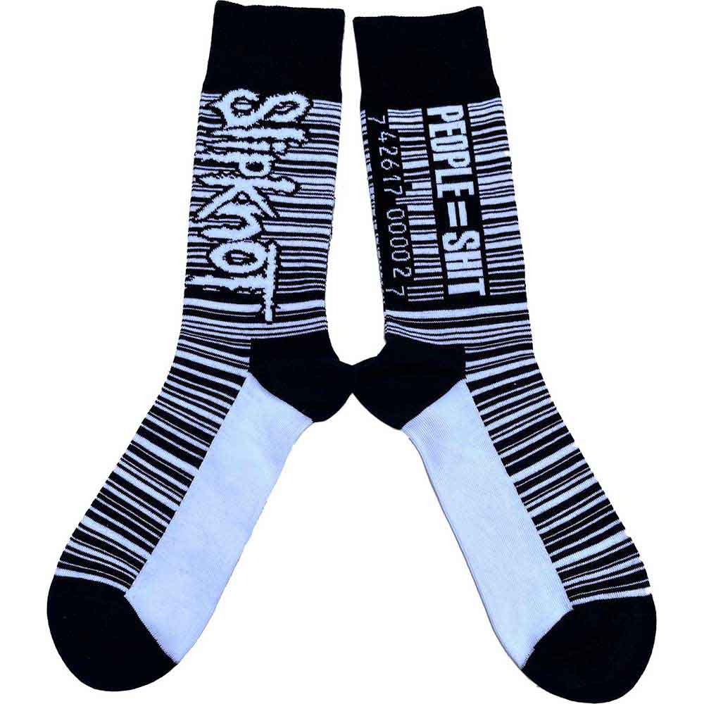 Slipknot Barcode Socks Black