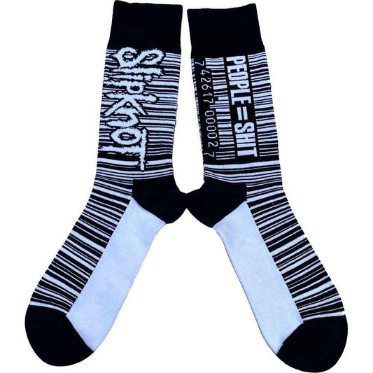 Slipknot Barcode Socks Black