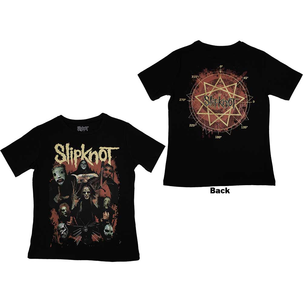 Slipknot Come Play Dying Back Print Womens T Shirt
