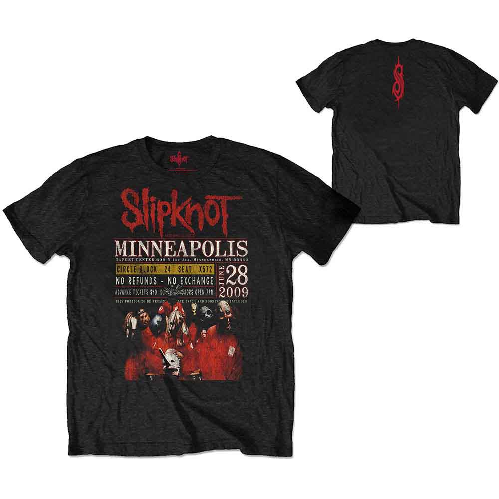 Slipknot Minneapolis '09 Mens T Shirt