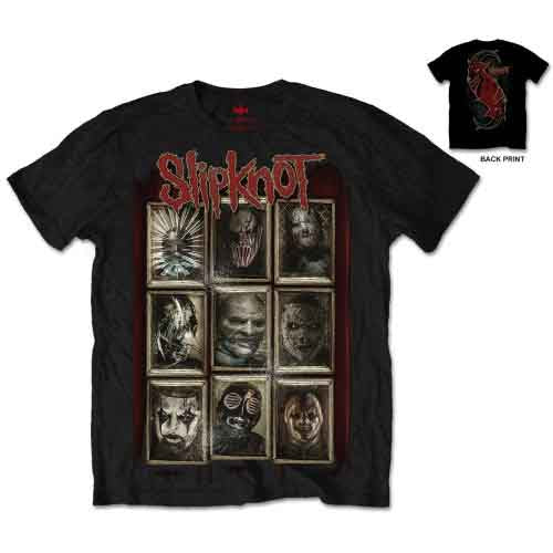 Slipknot New Masks Mens T Shirt