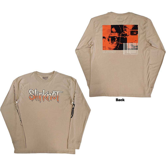 Slipknot The End So Far Logo Barcode Long Sleeve Shirt