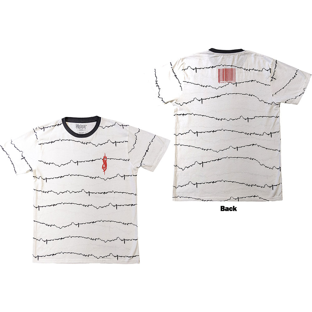 Slipknot The End, So Far Tribal-S & Barcode Mens T Shirt