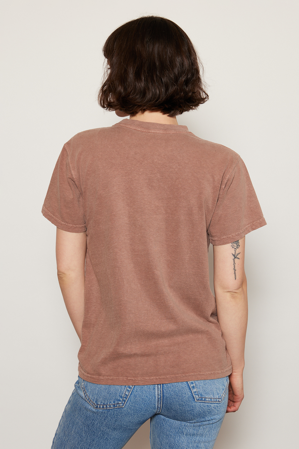 Peanuts Slow Down Tee Womens T Shirt Brown
