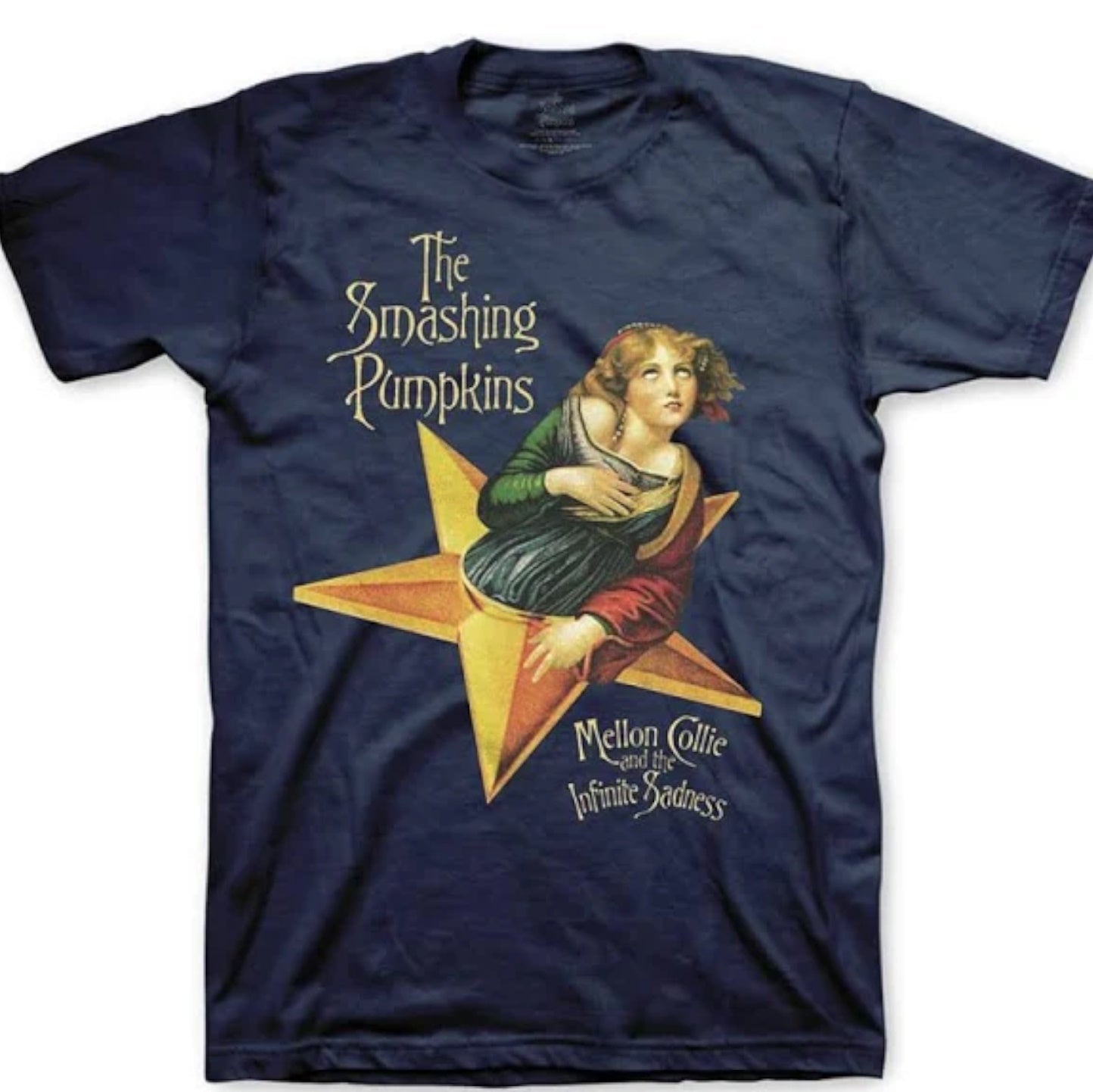 Smashing Pumpkins Mellon Collie Officially Licensed Mens T Shirt Black