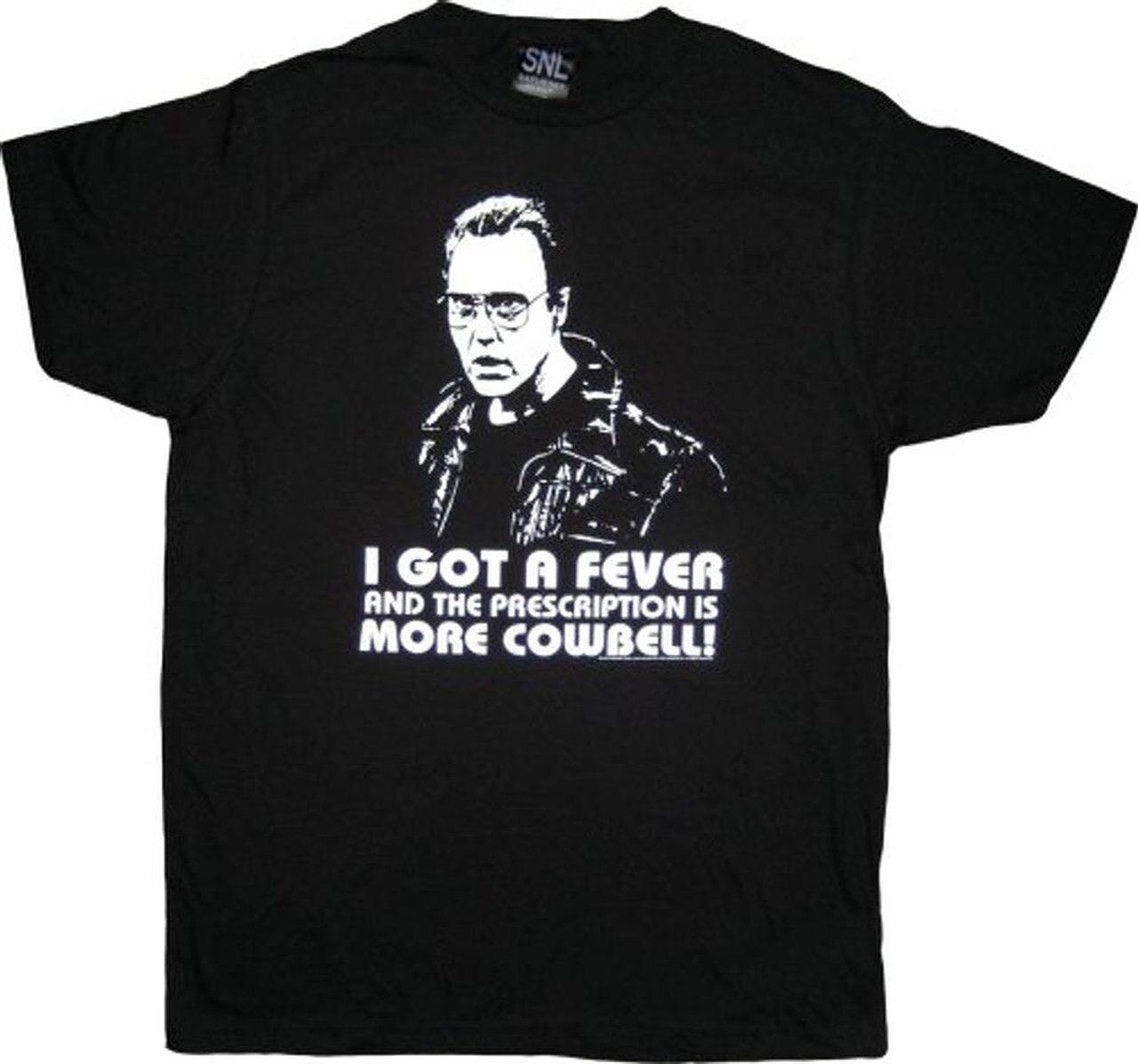 SNL Christopher Walken More Cowbell T Shirt