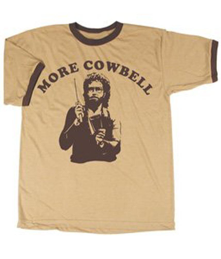 SNL More Cowbell Cream/Tan T Shirt
