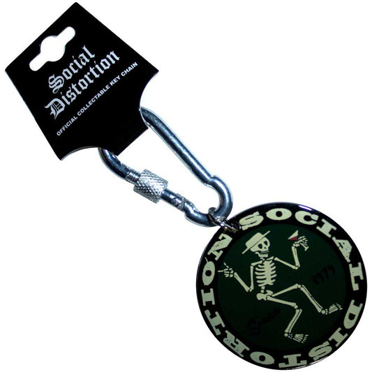 Social Distortion Classic Logo Keychain