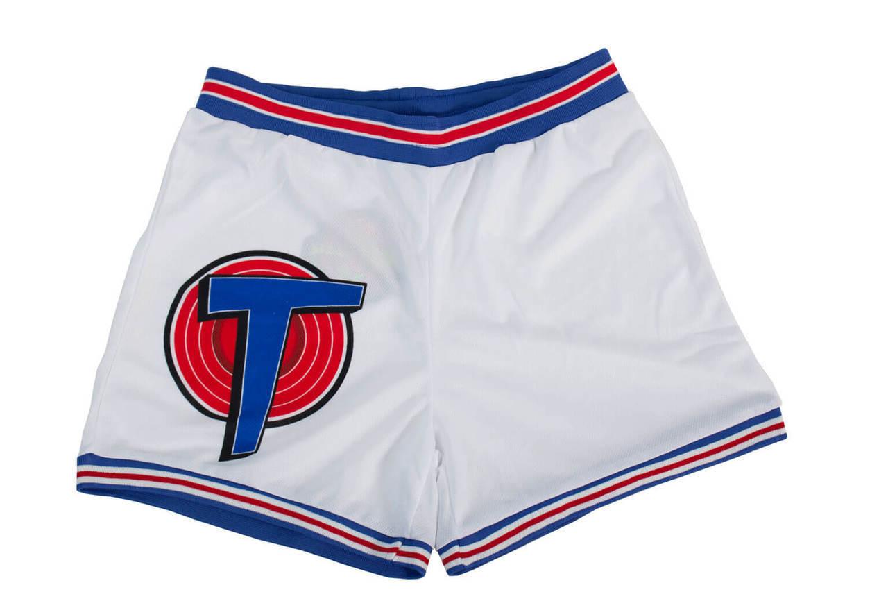 Space Jam Tune Squad White Basketball Shorts