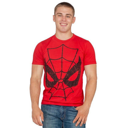 Spider-Man Parker Can't Lose Big Face T Shirt