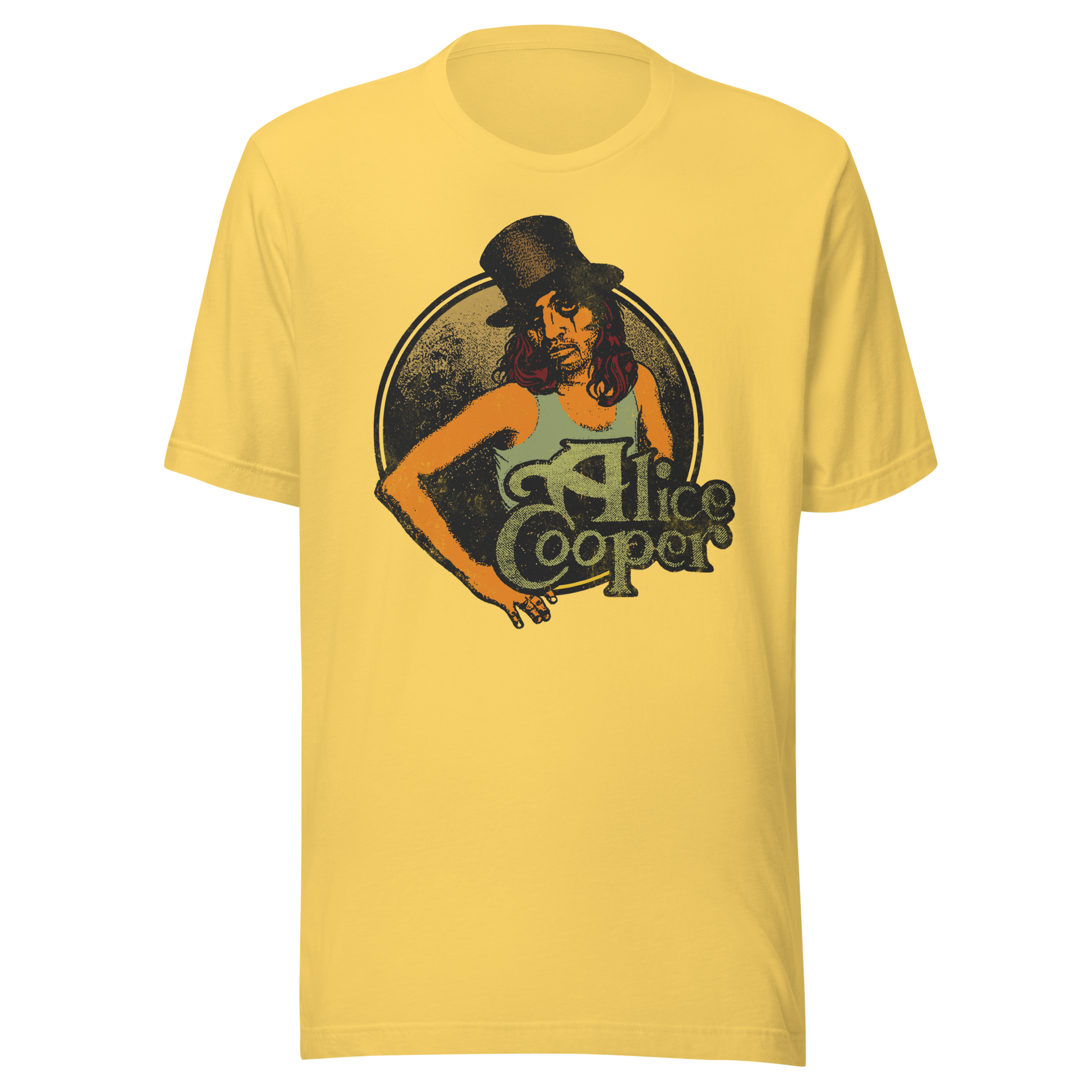 Alice Cooper Showtime 1976 Vintage Mens T Shirt