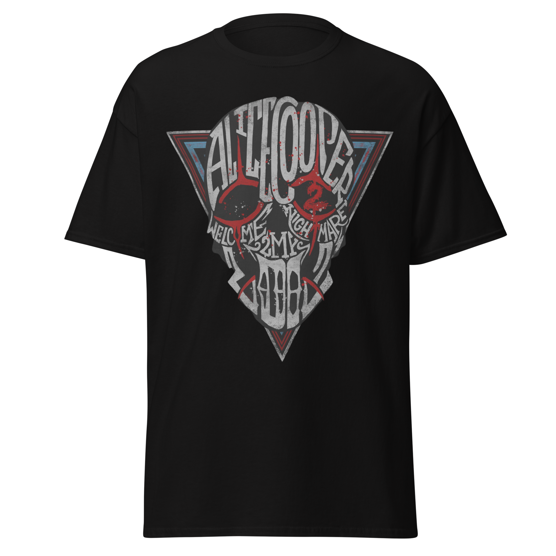 Alice Cooper Welcome 2 My Jumbo Print Mens T Shirt