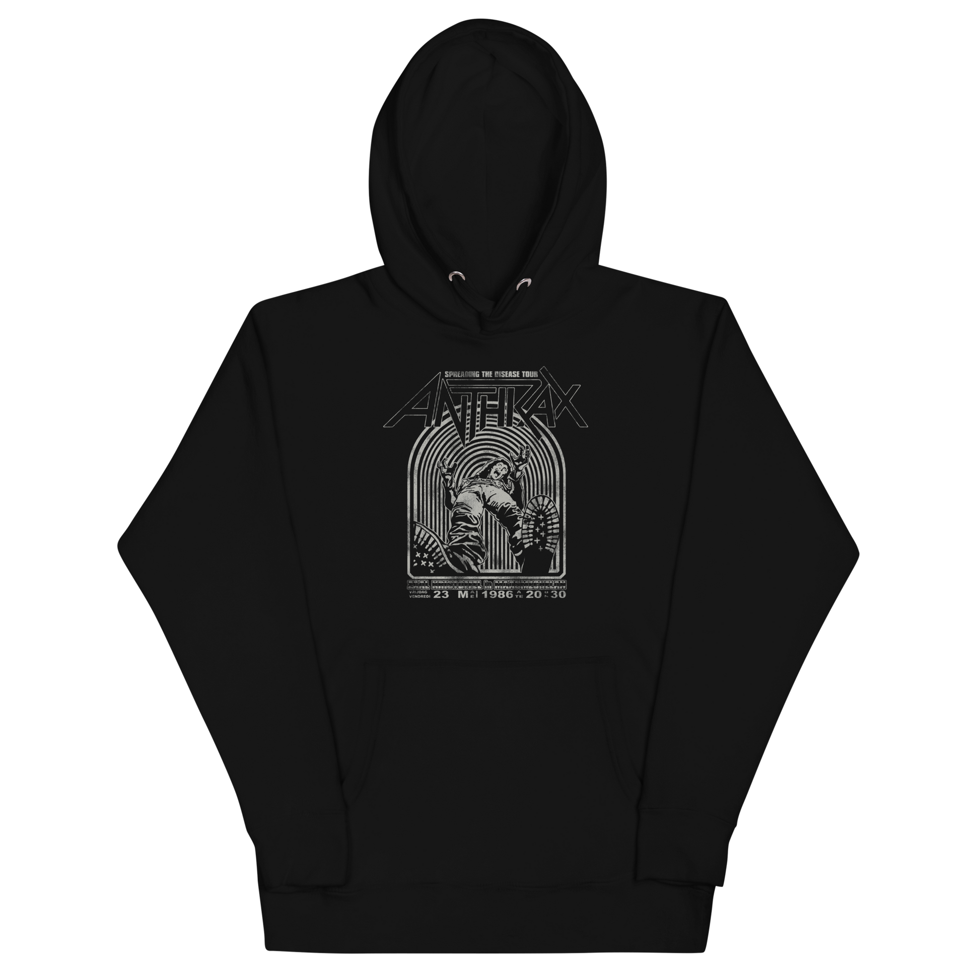 Anthrax 1986 Tour Classic Hoodie
