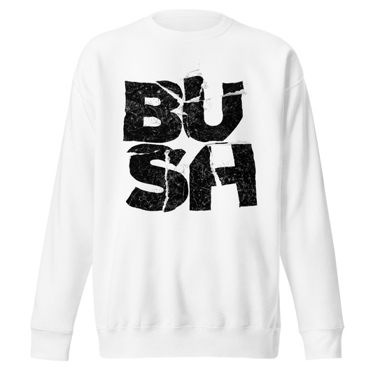 Bush Stacked Logo Jumbo Print Sweatshirt