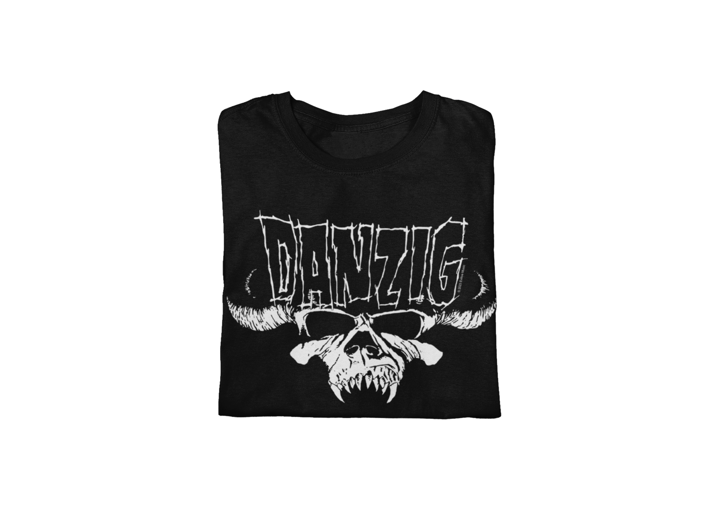 Danzig - Logo Skull Jumbo Print Mens T Shirt