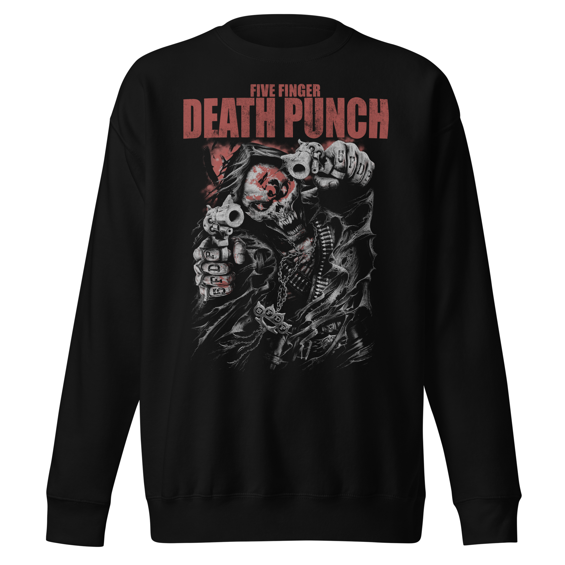 Five Finger Death Punch - Both Barrels Jumbo Print Sweatshirt