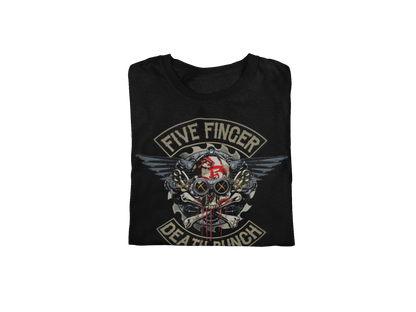 Five Finger Death Punch - Crossbones Jumbo Print Mens T Shirt