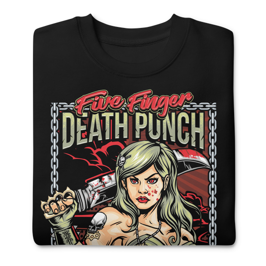 Five Finger Death Punch Machete Sweatshirt