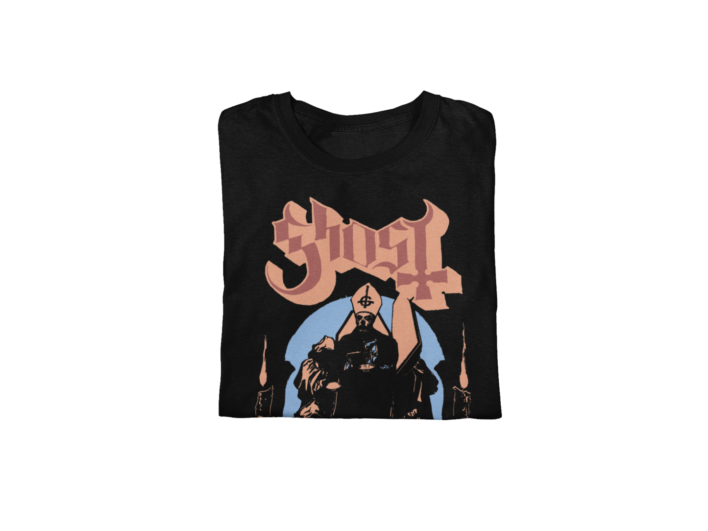 Ghost - Darkness Jumbo Print Mens T Shirt