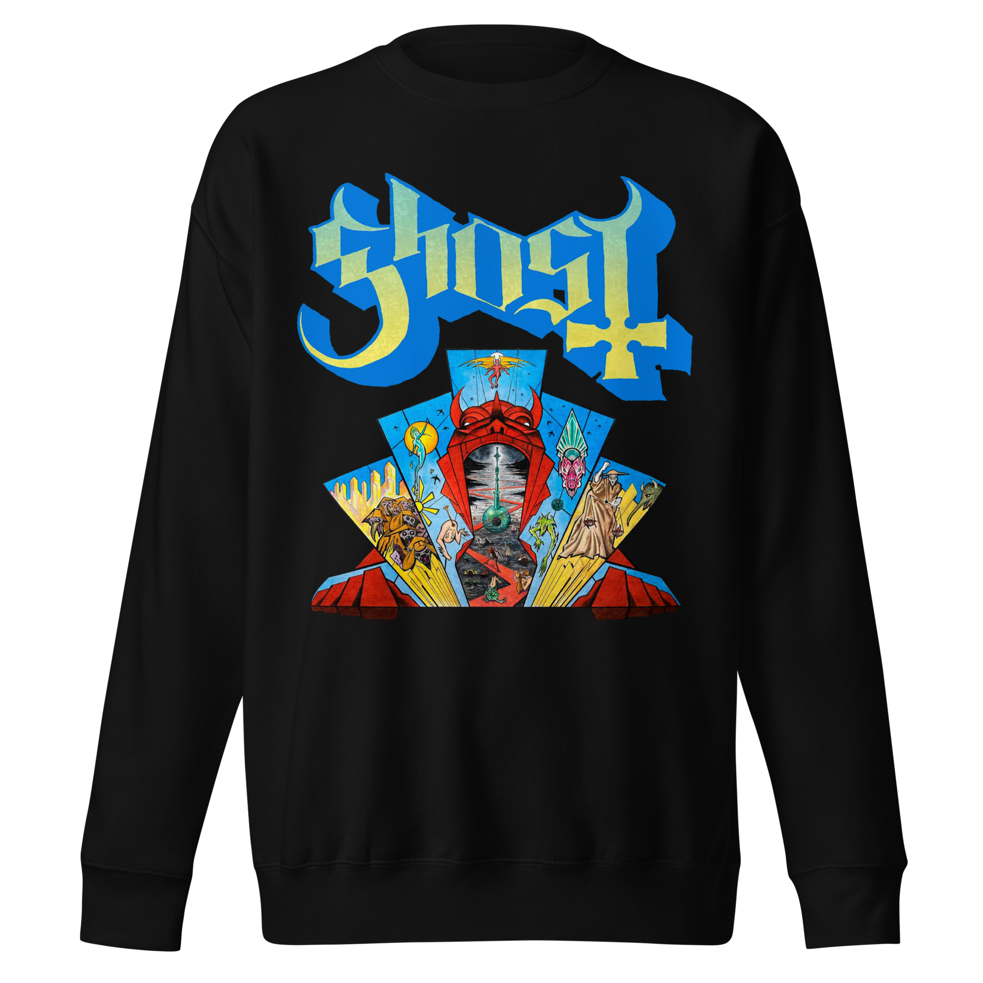 Ghost - Devil's Mouth Jumbo Print Sweatshirt