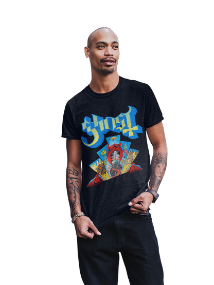 Ghost - Devil's Mouth Jumbo Print Mens T Shirt