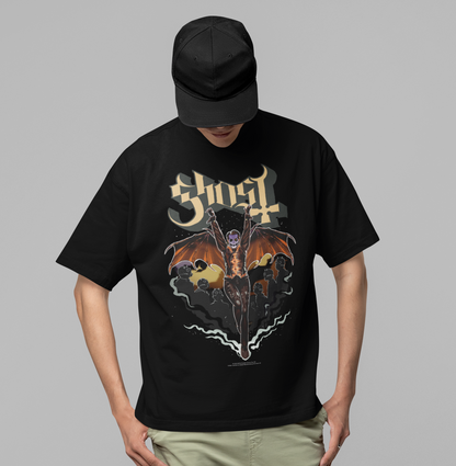 Ghost - Fly Over Jumbo Print Mens T Shirt