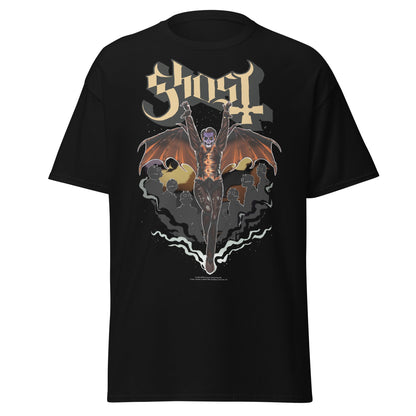 Ghost - Fly Over Jumbo Print Mens T Shirt