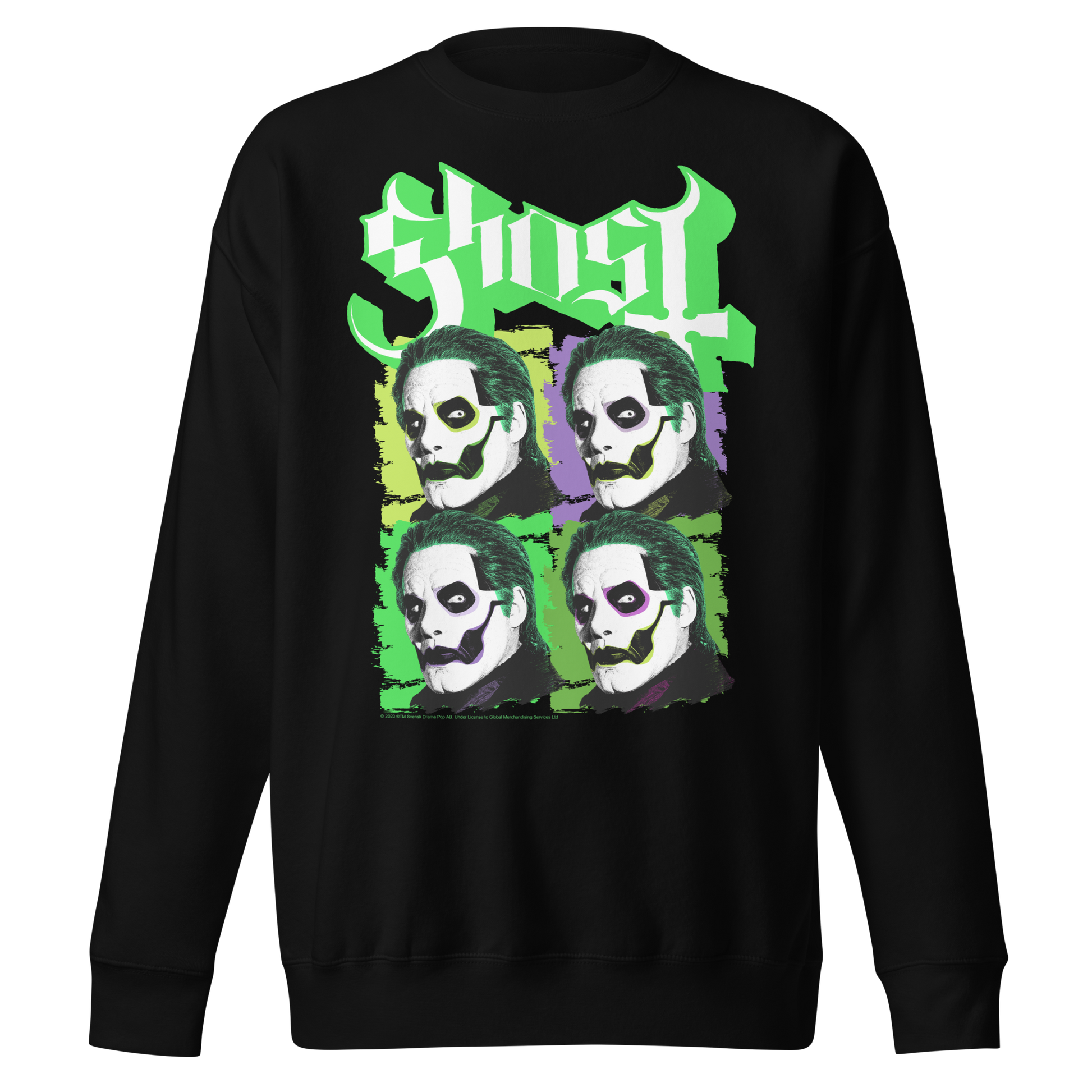 Ghost Green Jokers Jumbo Print Sweatshirt