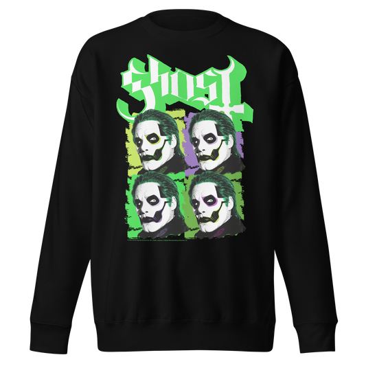Ghost Green Jokers Jumbo Print Sweatshirt