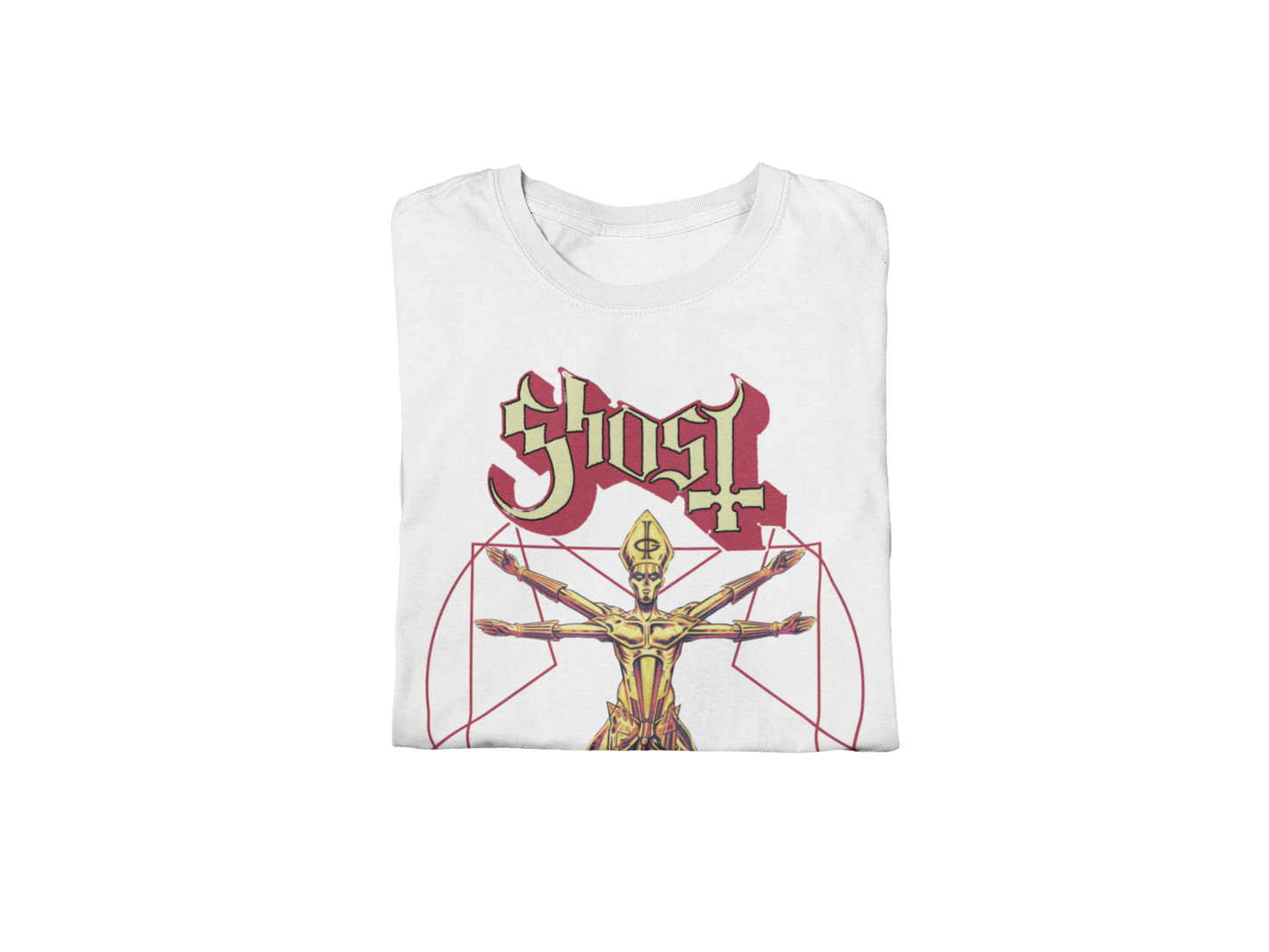 Ghost - In the Machine Jumbo Print Mens T Shirt