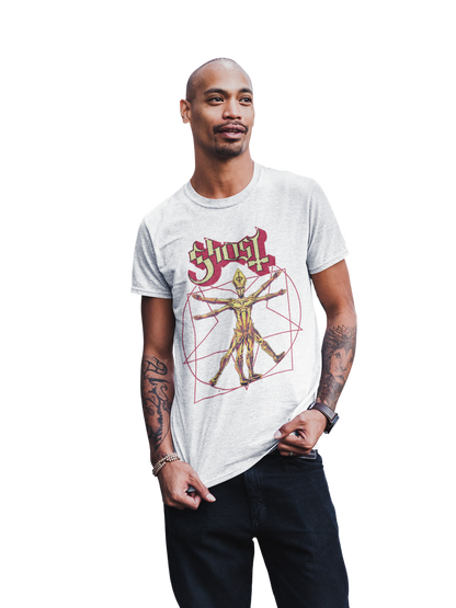 Ghost - In the Machine Jumbo Print Mens T Shirt