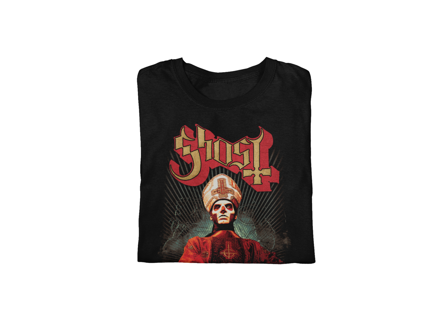 Ghost - Kiss the Ring Jumbo Print Mens T Shirt