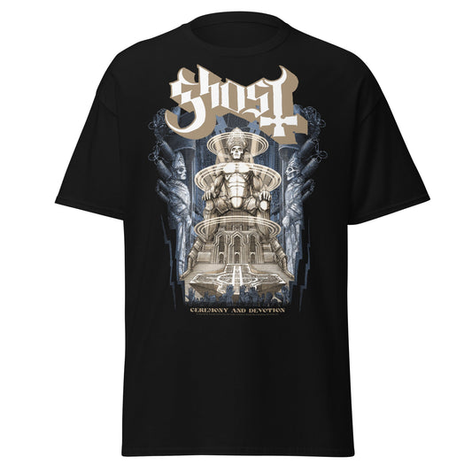 Ghost - Monument Jumbo Print Mens T Shirt
