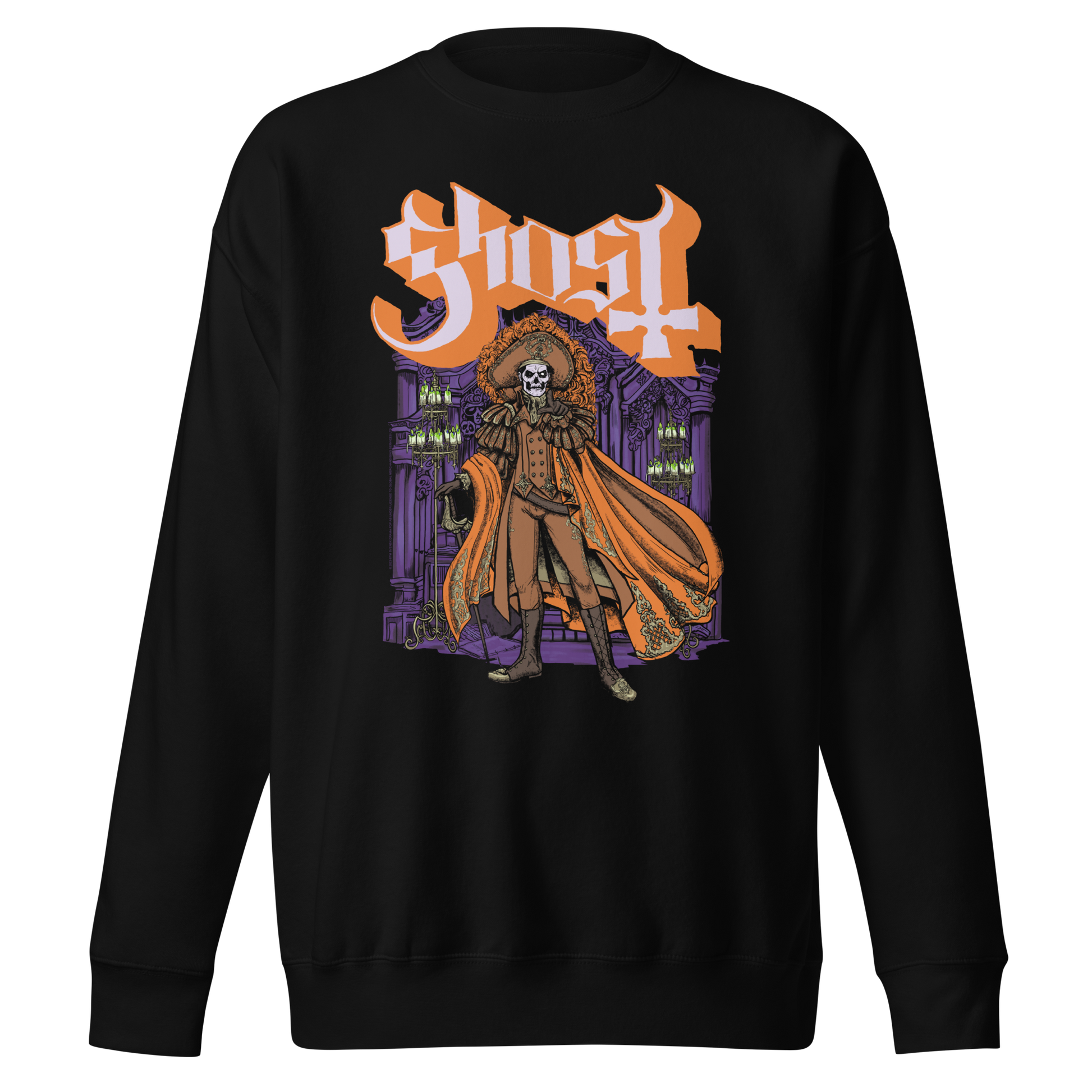 Ghost Orange Cape Jumbo Print Sweatshirt