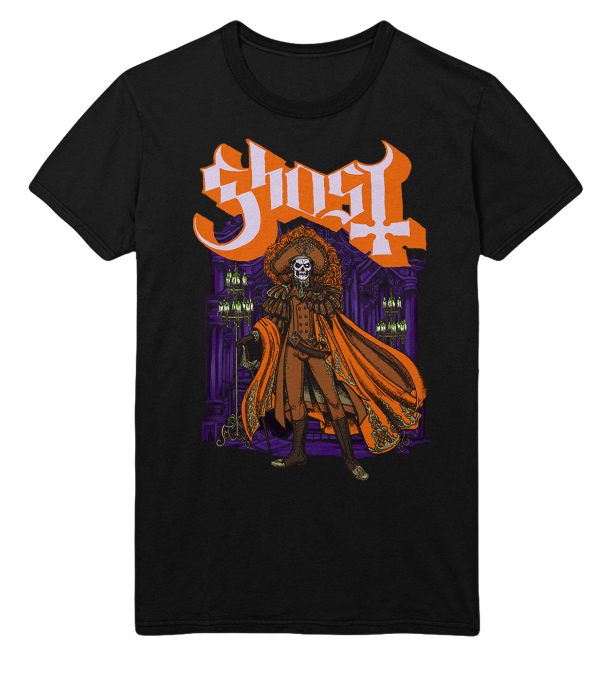 Ghost Orange Cape Jumbo Print Mens T Shirt