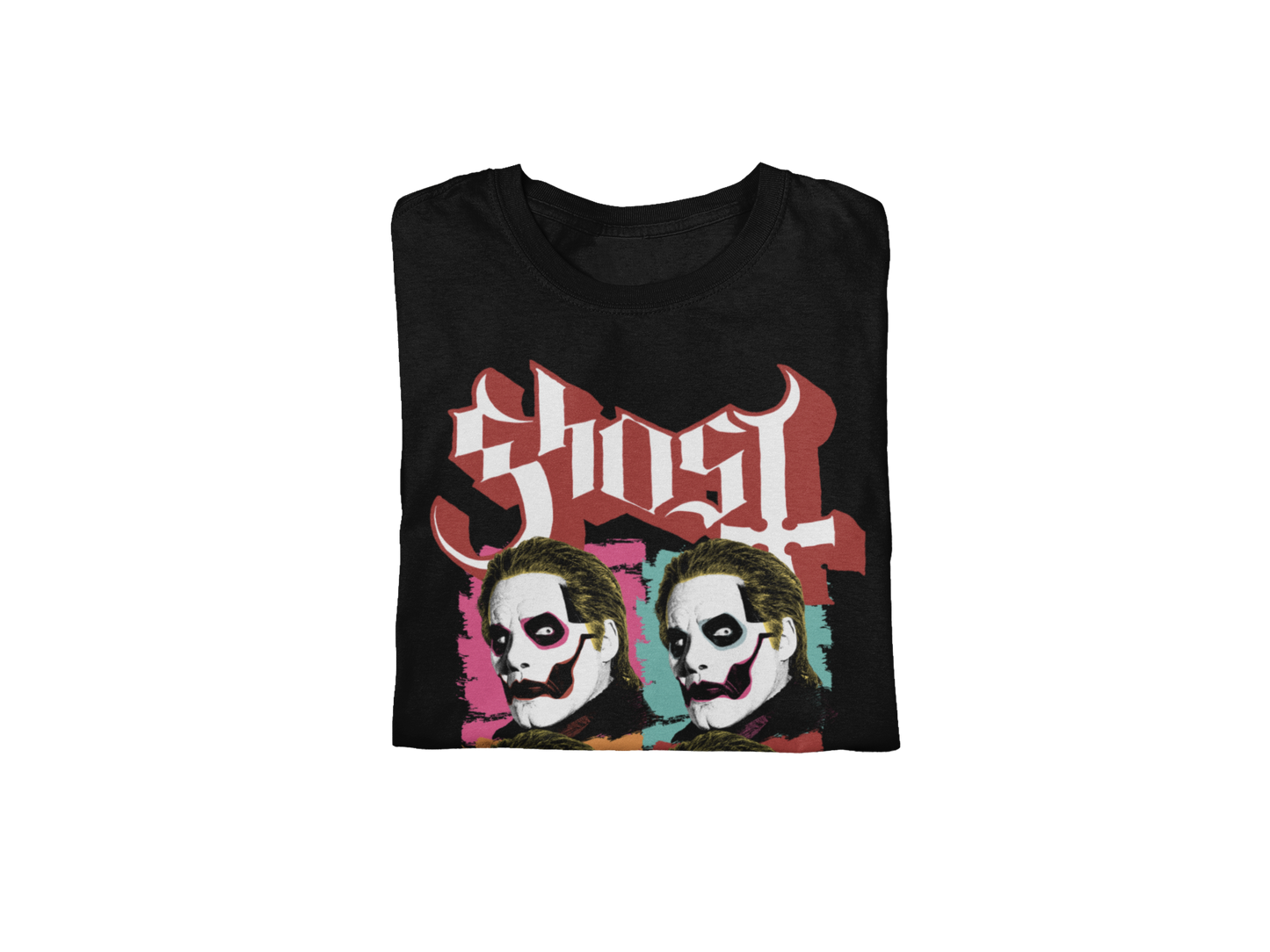 Ghost Quattro Jumbo Print Mens T Shirt