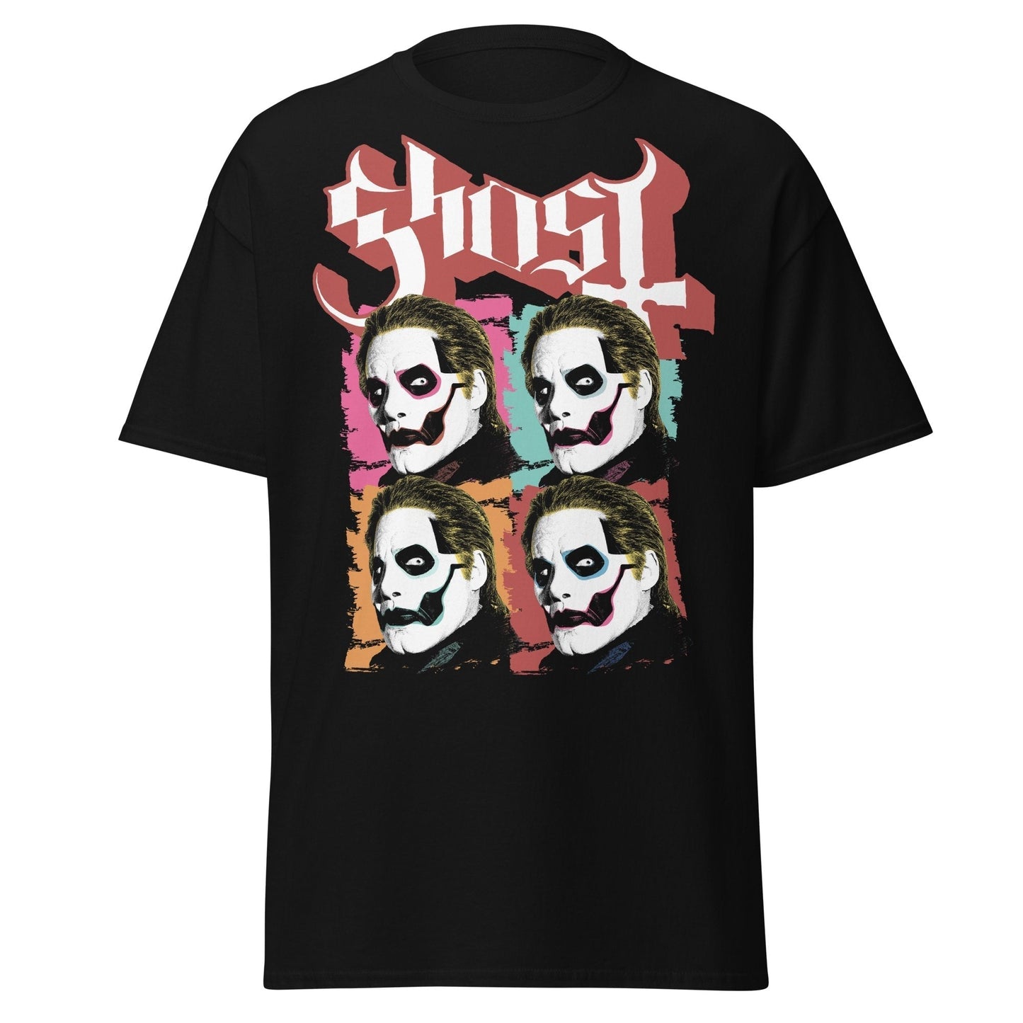 Ghost Quattro Jumbo Print Mens T Shirt