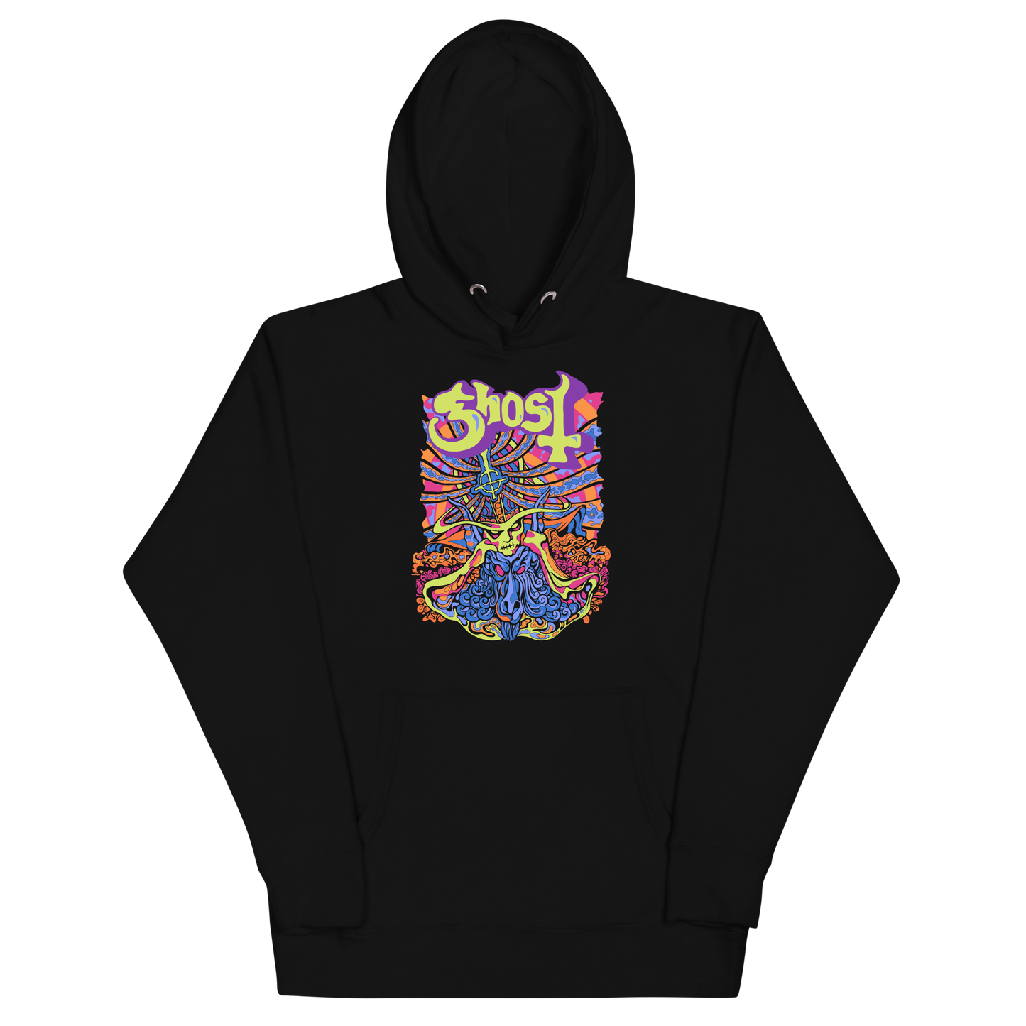 Ghost Stained Glass Classic Hoodie