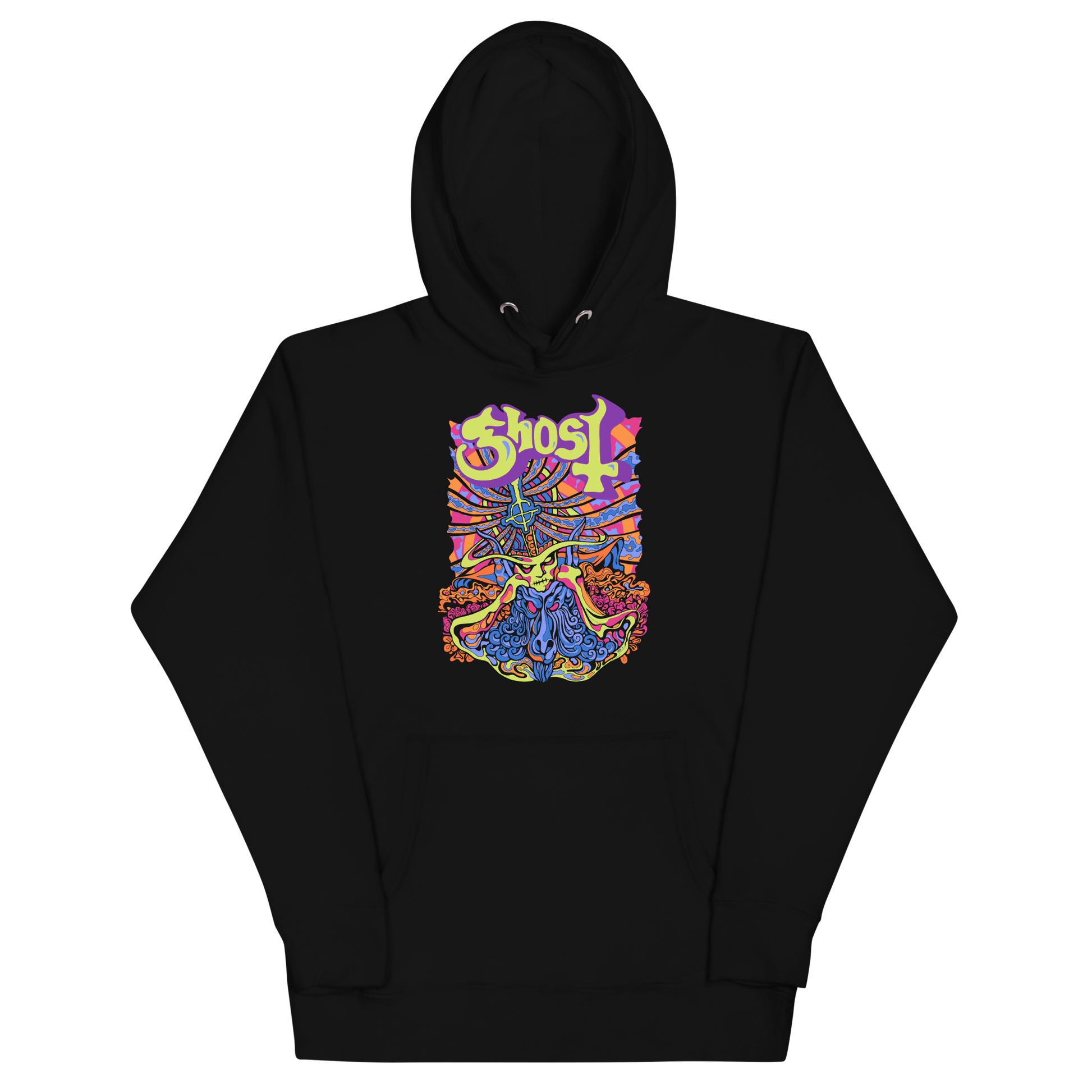 Ghost Stained Glass Classic Hoodie