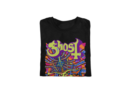 Ghost - Stained Glass Jumbo Print Mens T Shirt