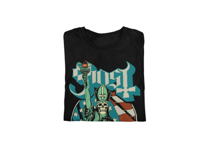 Ghost - Statue of Liberty Jumbo Print Mens T Shirt