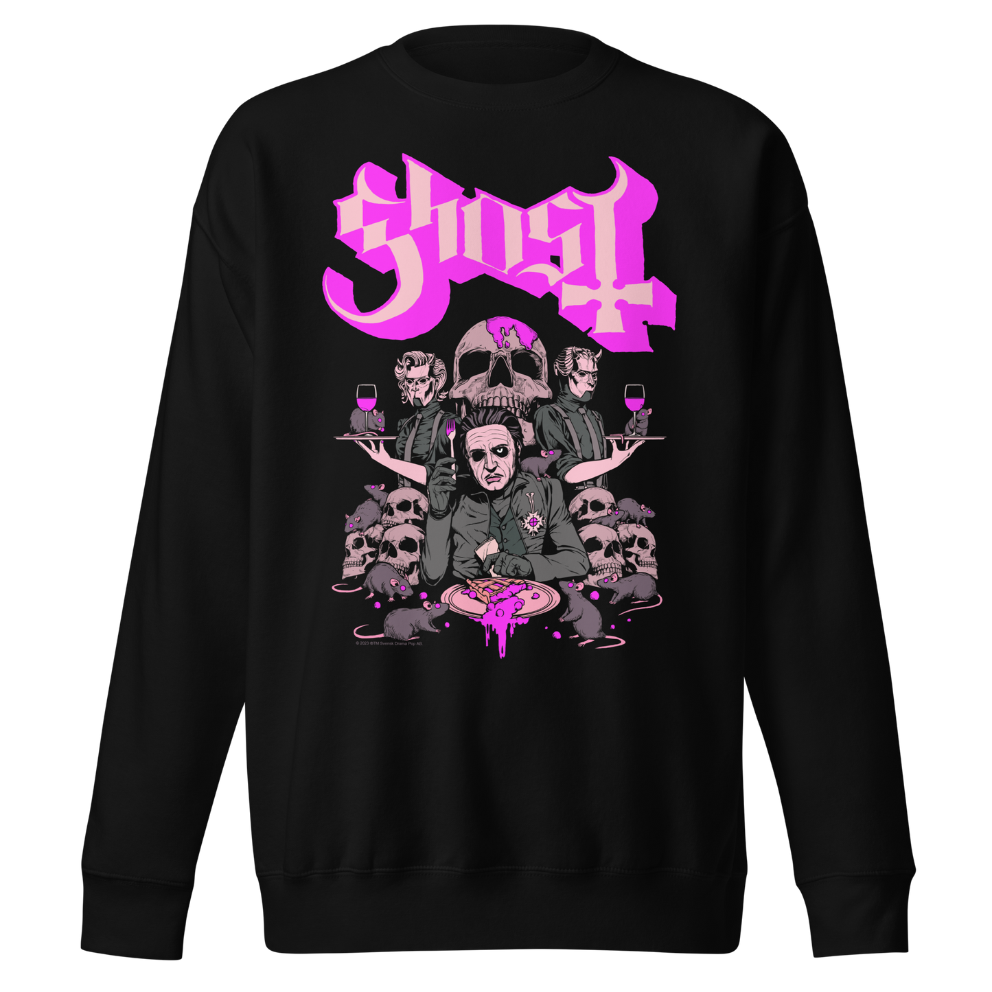 Ghost What's for Dinner Jumbo Print Sweatshirt