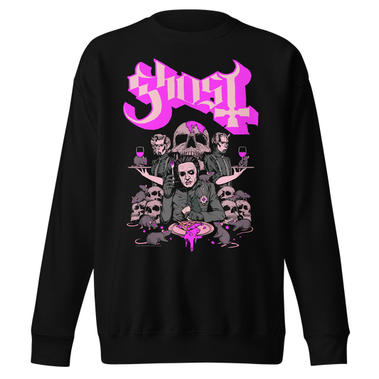 Ghost What's for Dinner Jumbo Print Sweatshirt