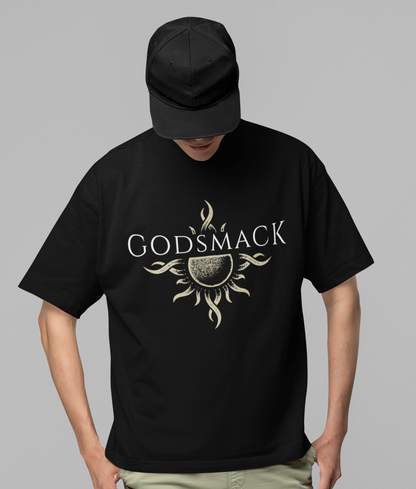 Godsmack - Moon Comes Up Jumbo Print Mens T Shirt