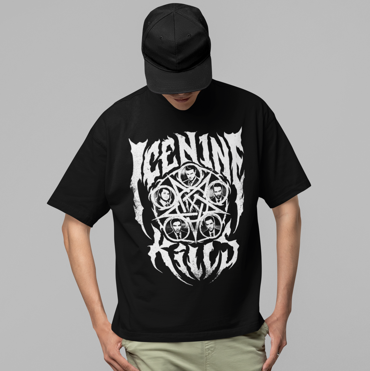Ice Nine Kills Fictional Substance Jumbo Print Mens T Shirt