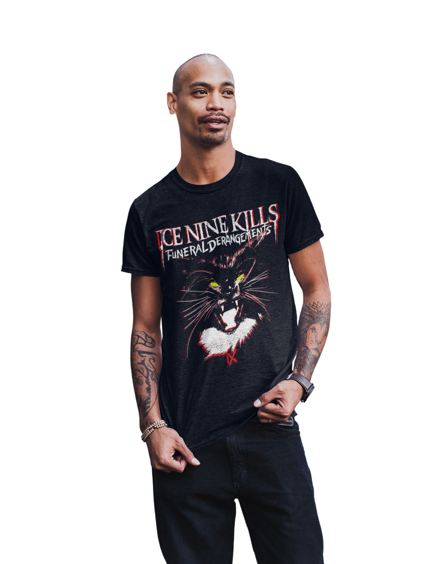 Ice Nine Kills Funeral Derangements Jumbo Print Mens T Shirt