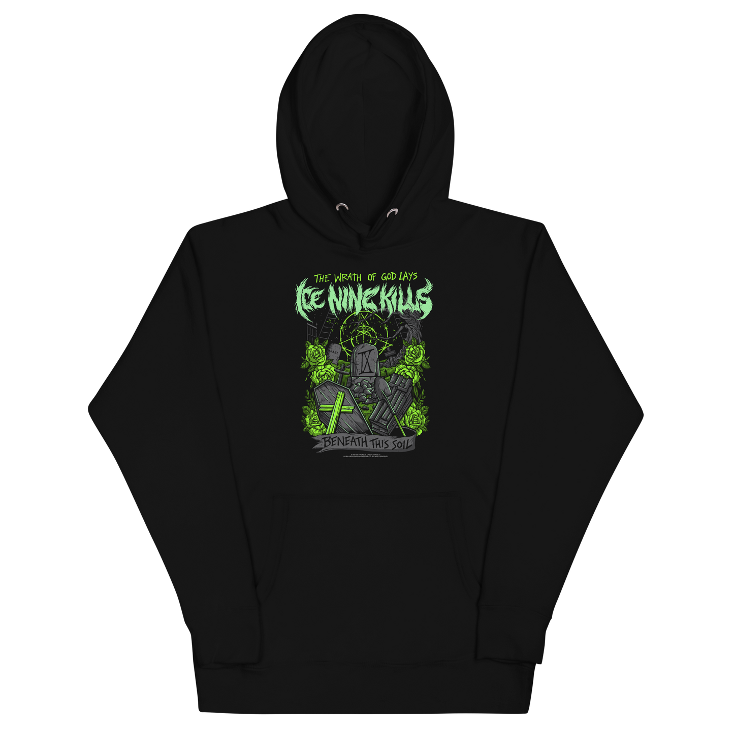 Ice Nine Kills Green Wrath Classic Hoodie
