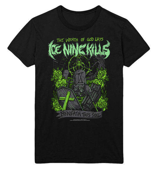 Ice Nine Kills Green Wrath Jumbo Print Mens T Shirt